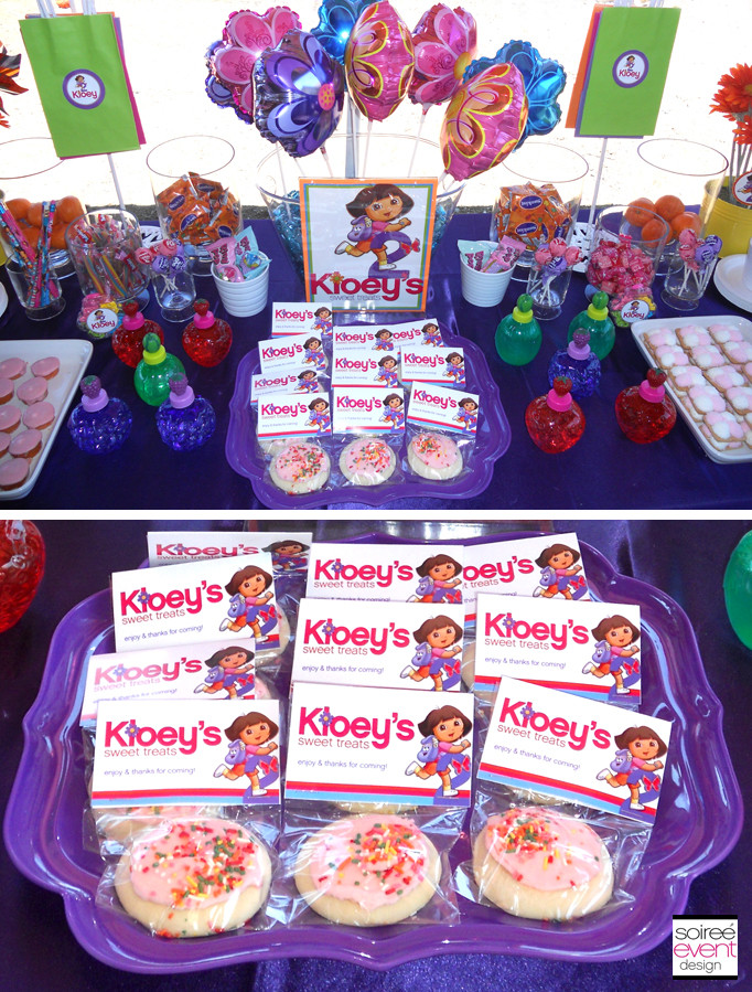 Dora Birthday Party Food Ideas
 Character Week Dora The Explorer Party Ideas Soiree