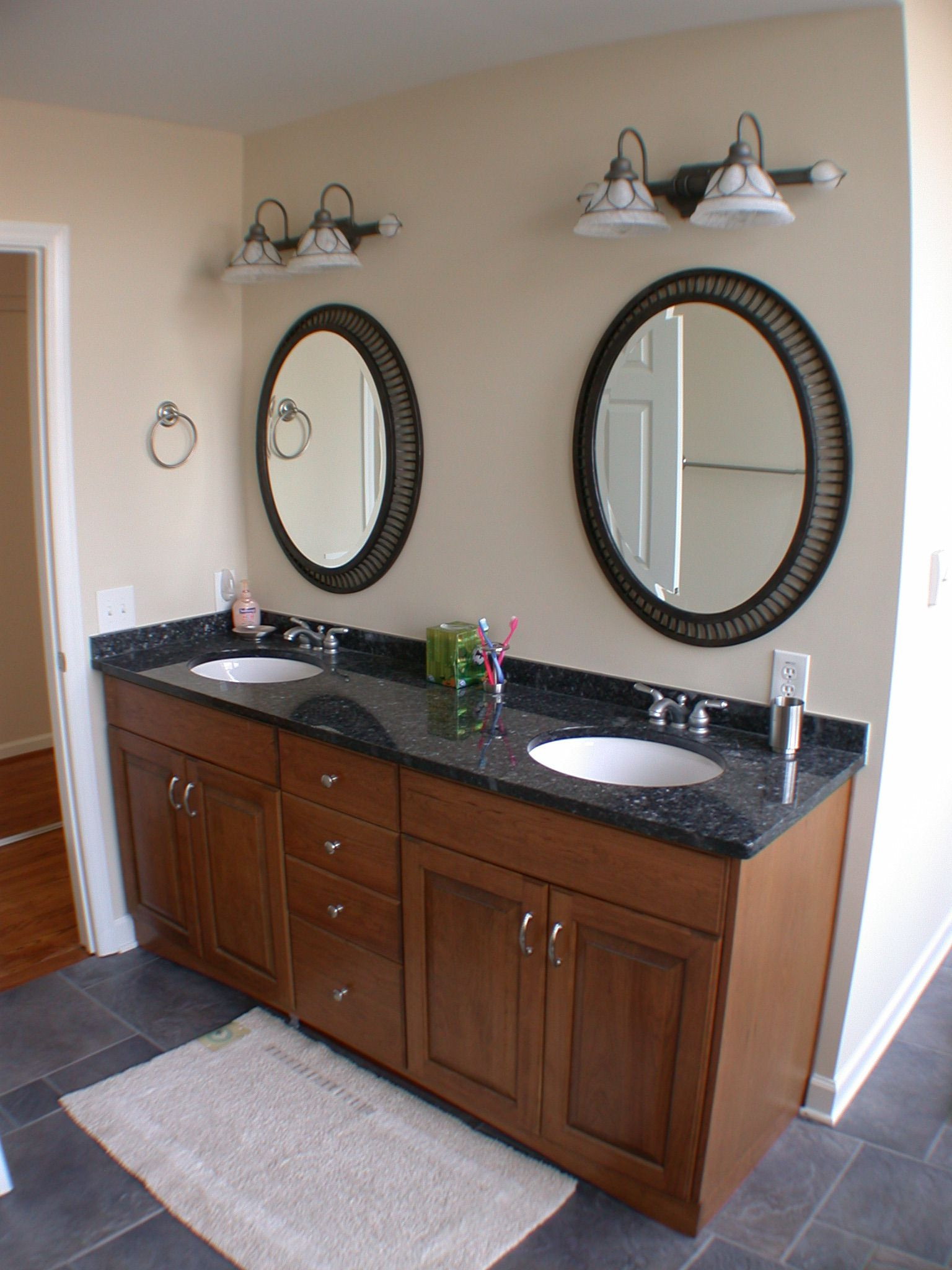 Double Vanity Mirrors For Bathroom
 Double Sink Vanity Application for Spacious Bathroom