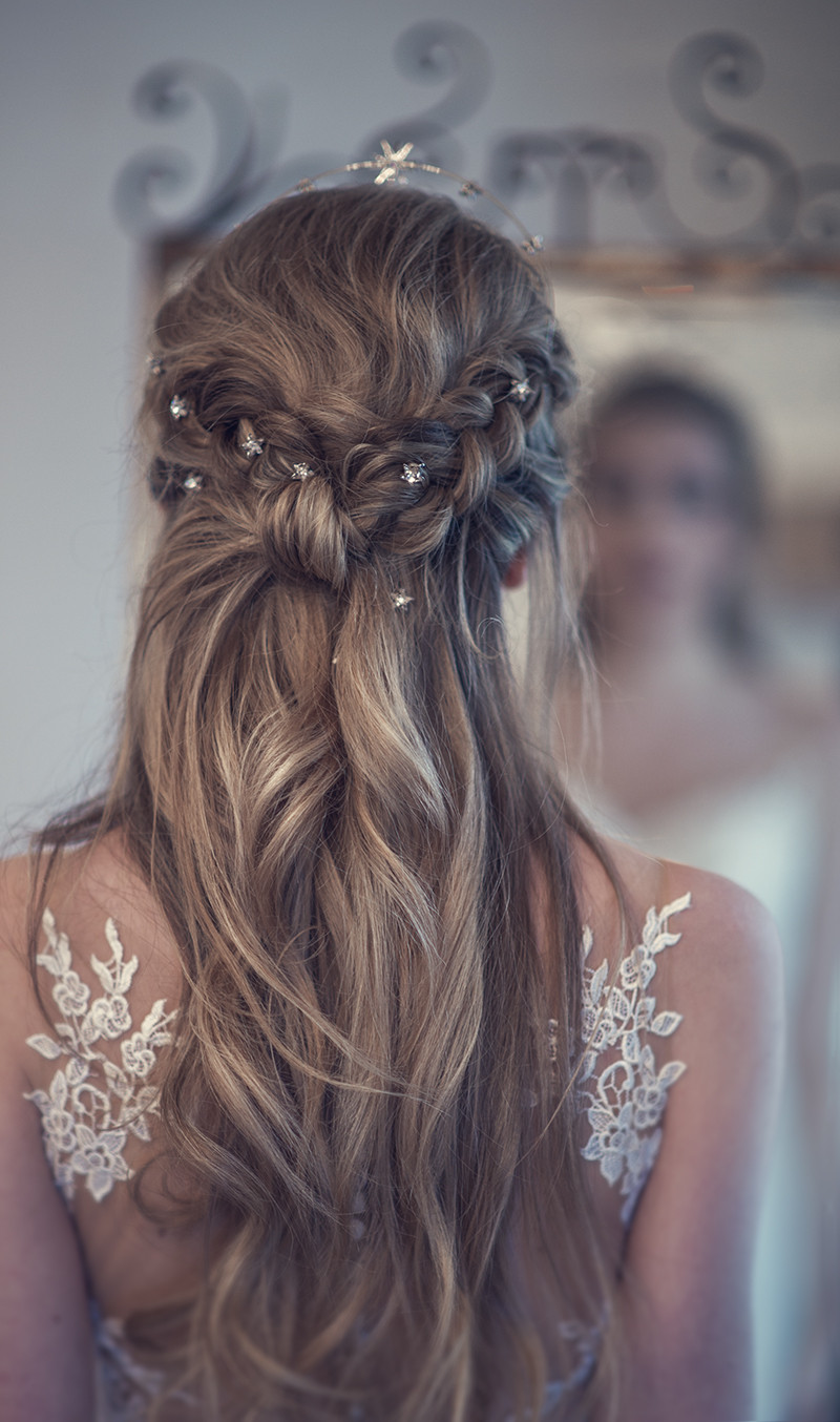Down Hairstyles For Wedding
 Beautiful Bridal Half Up Half Down Wedding Hair Inspiration