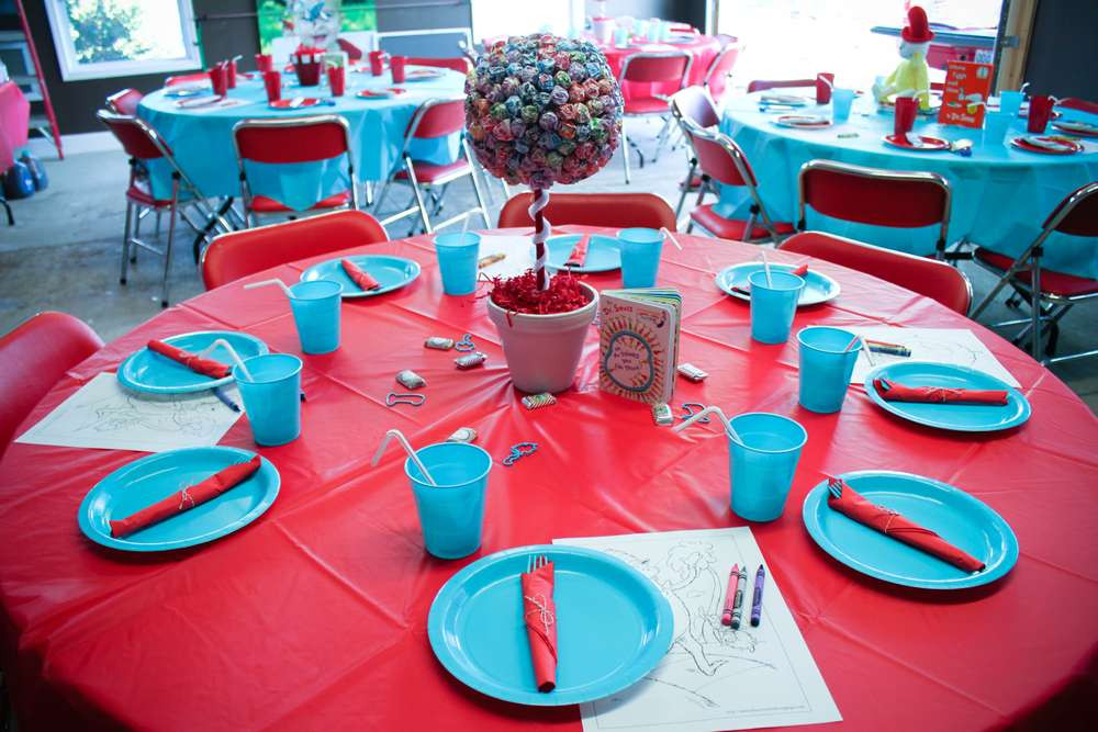 Dr Seuss 1St Birthday Party Ideas
 First Birthday Dr Seuss Birthday Party Ideas