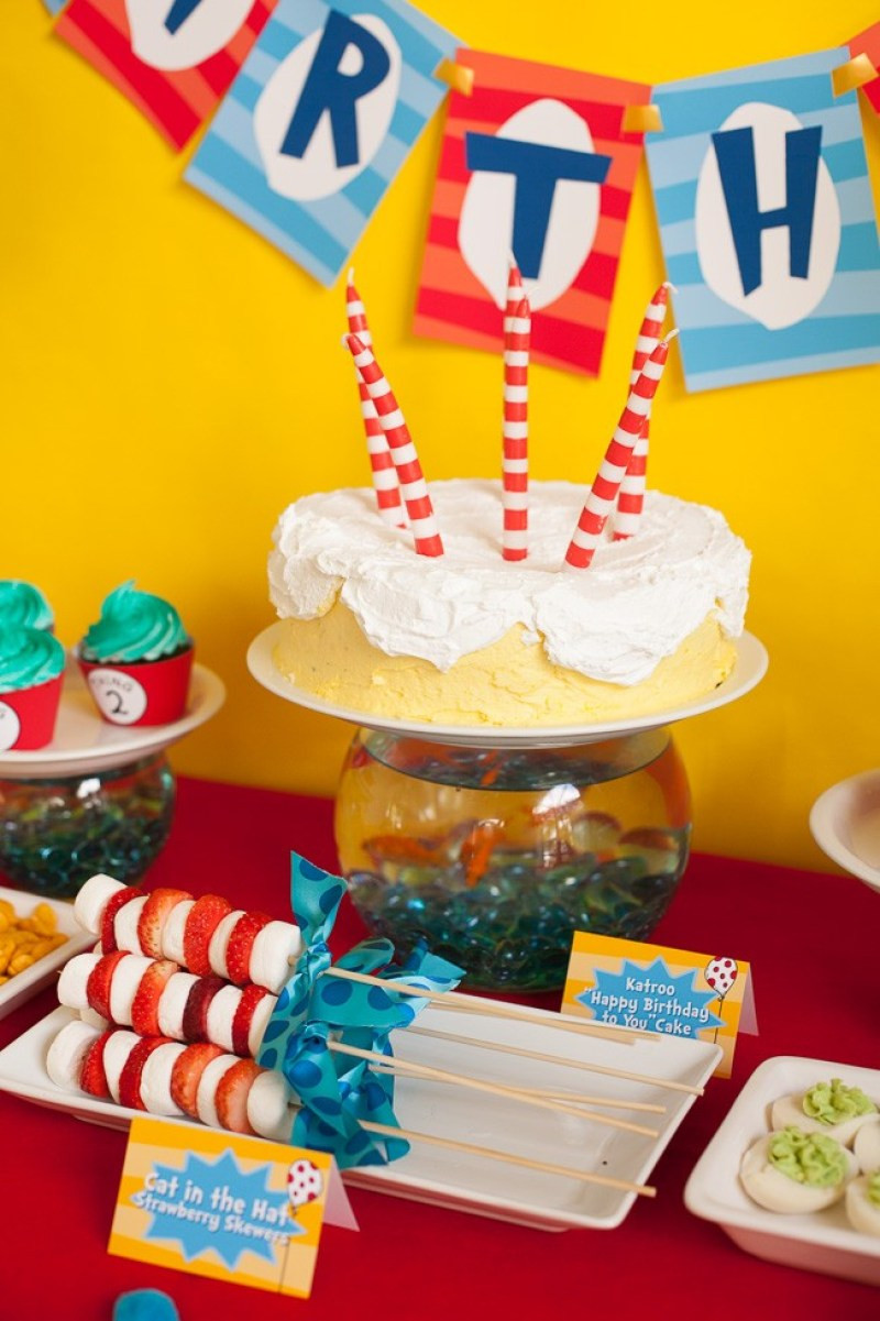 Dr Seuss 1St Birthday Party Ideas
 The Best Dr Seuss 1st Birthday Party Ideas on Love the Day