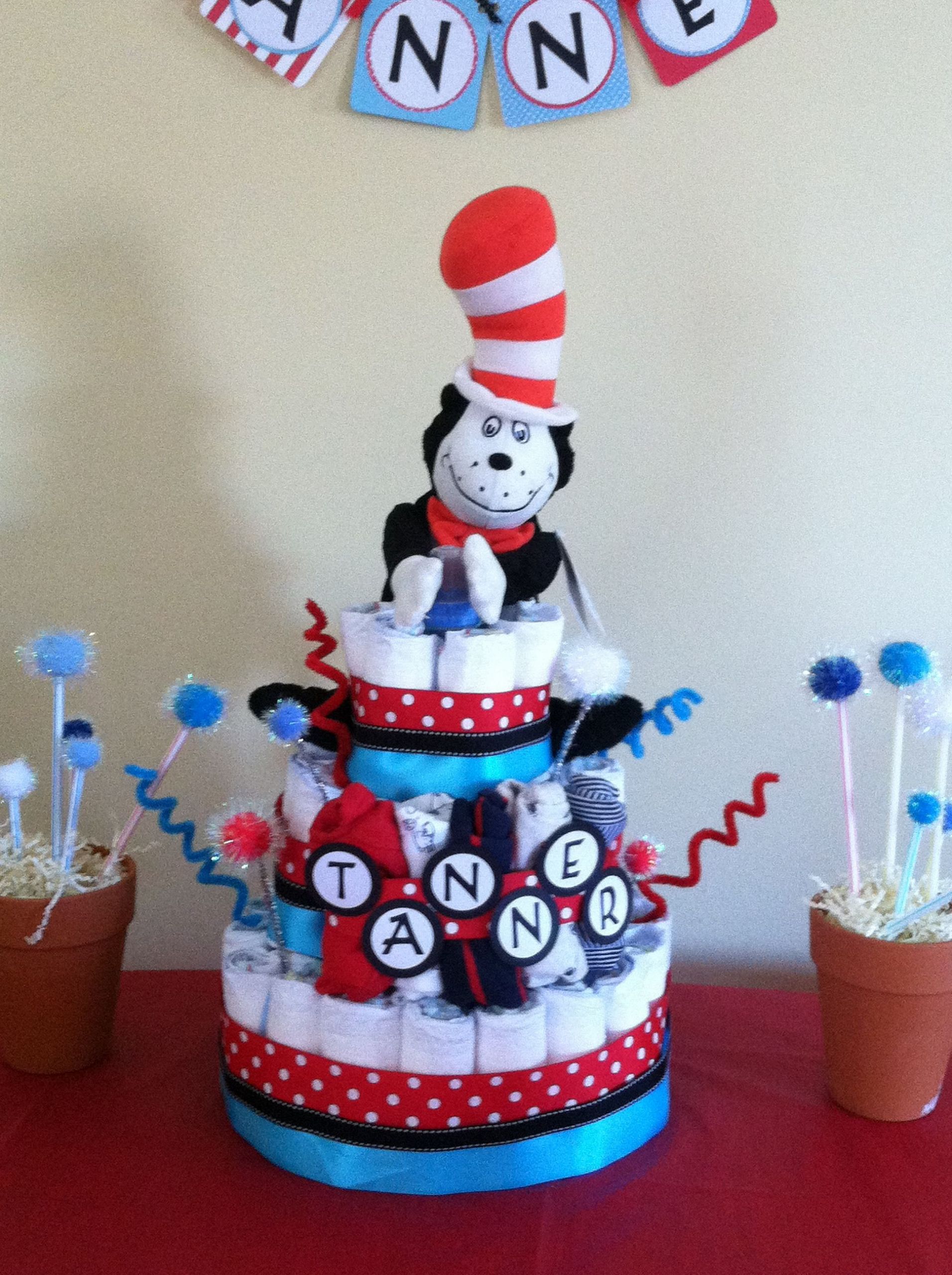 Dr Seuss Baby Gift Ideas
 Dr Seuss diaper cake Gift Ideas