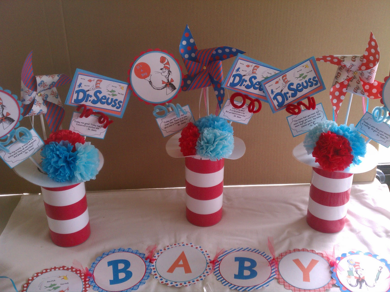 Dr.Seuss Baby Shower Gifts
 Kc s Creations Dr Seuss Baby Shower