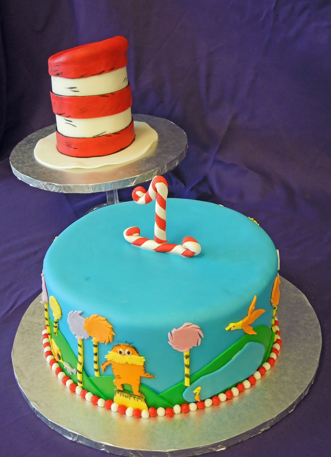 Dr Seuss Birthday Cake
 Cake Fiction Dr Seuss The Lorax Birthday Cake