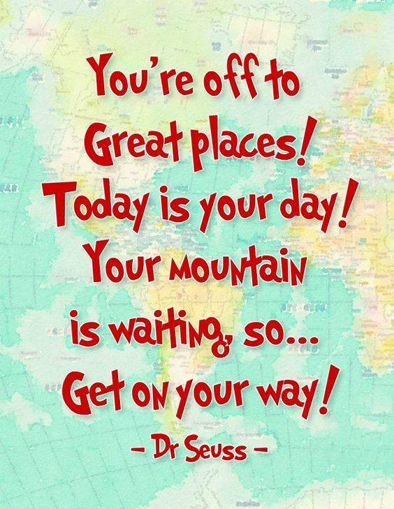 Dr Seuss Graduation Quotes
 f To Great Places Short Graduation Greeting Quotes Tap