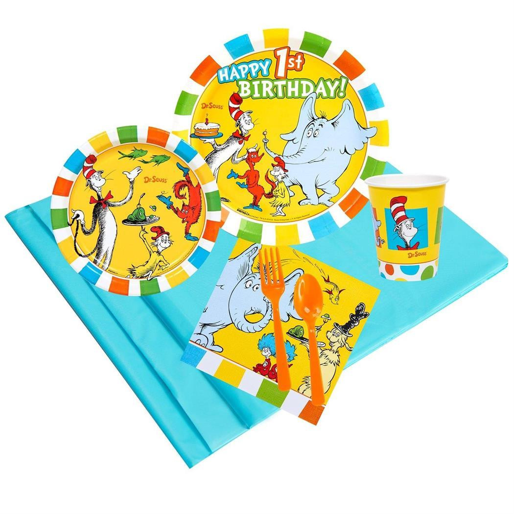 Dr Seuss Party Supplies 1st Birthday
 Dr Seuss 1st Birthday 24 Guest Party Pack PartyBell