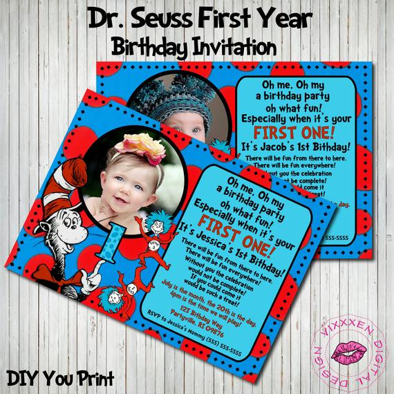 Dr Seuss Party Supplies 1st Birthday
 Unavailable Listing on Etsy