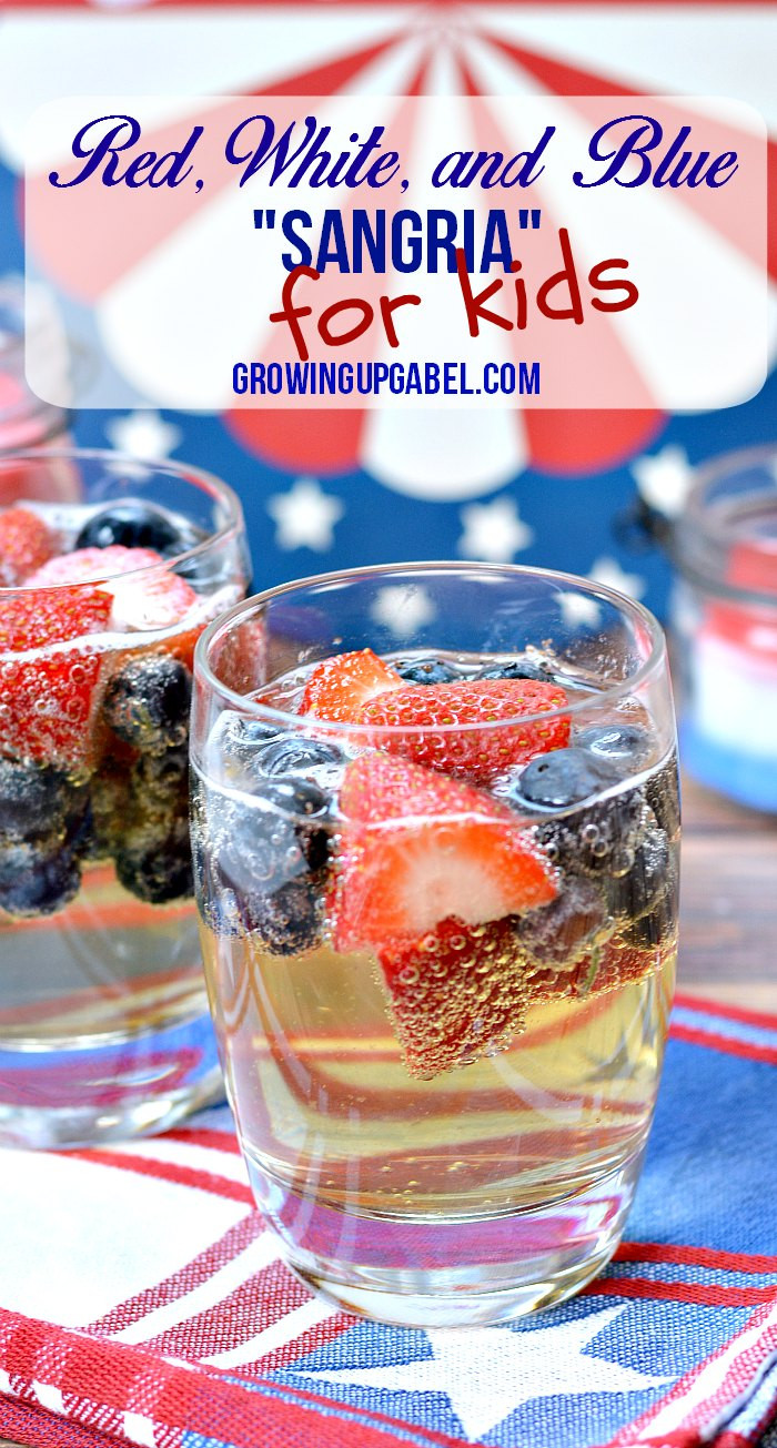 Drink For Kids Party
 Easy Kids Drink Recipe Red White and Blue Kid Sangria