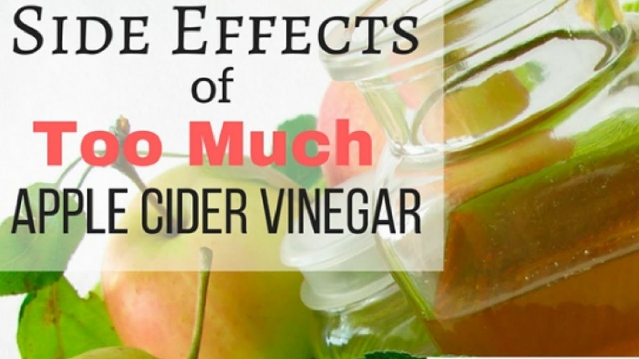 Drinking Apple Cider Vinegar Side Effects
 Shocking Side Effects Apple Cider Vinegar
