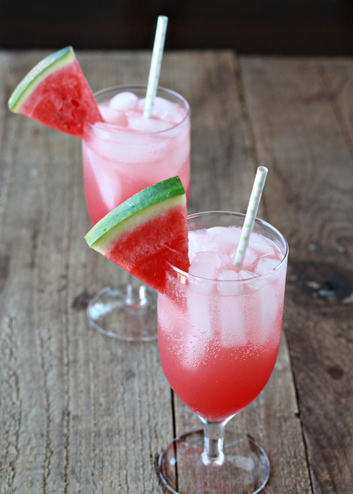 Drinks To Mix With Vodka
 Vodka Watermelon Sparkler Kitchen Treaty