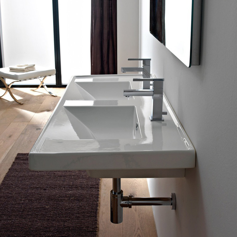 Dual Bathroom Sink
 ML Double Sink