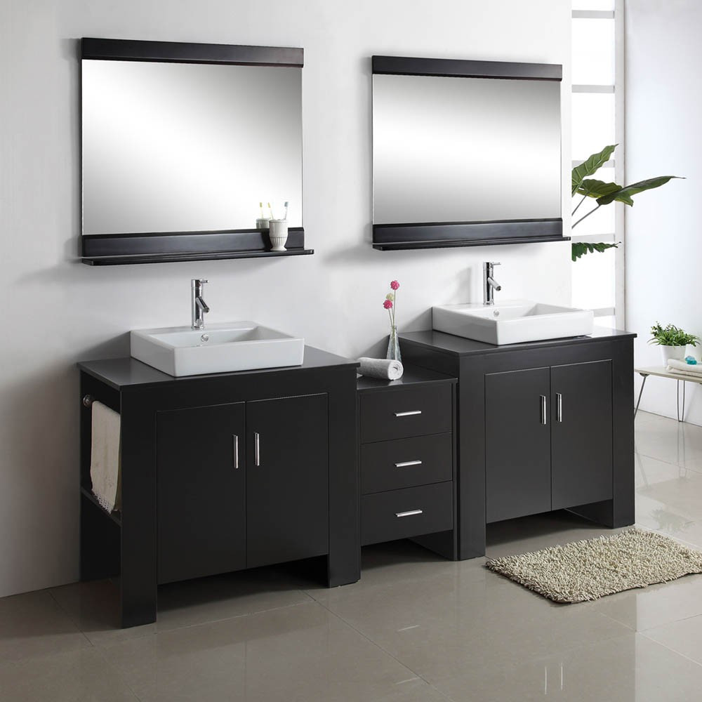 Dual Bathroom Sink
 15 Must See Double Sink Bathroom Vanities in 2014 Qnud