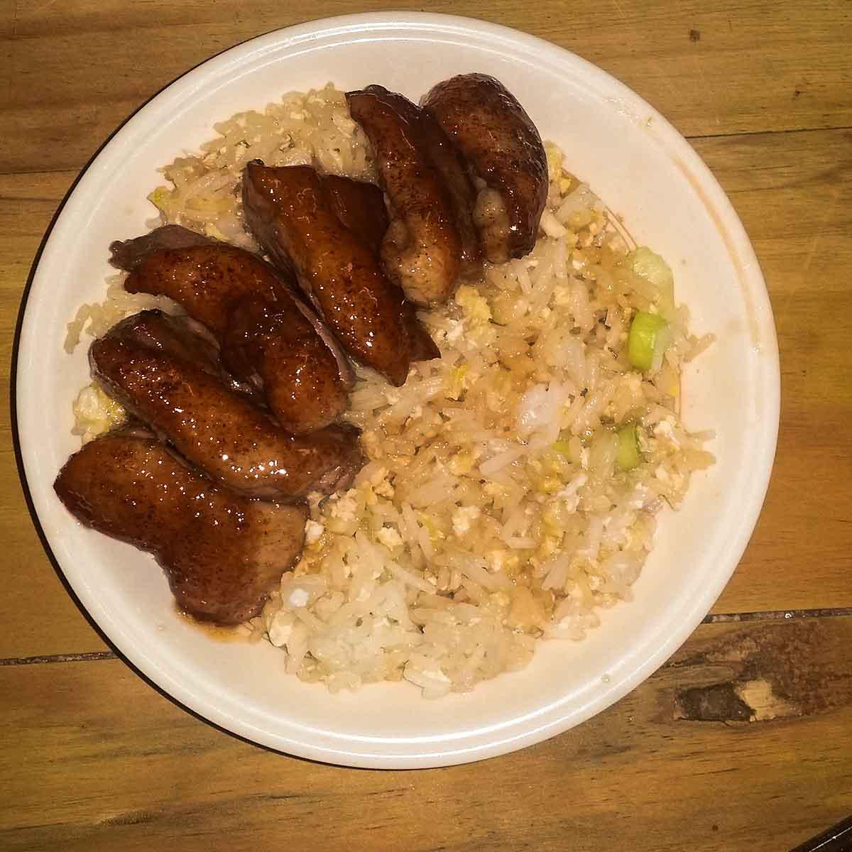 Duck And Rice Recipes
 Sticky Duck and Fried Rice Recipe