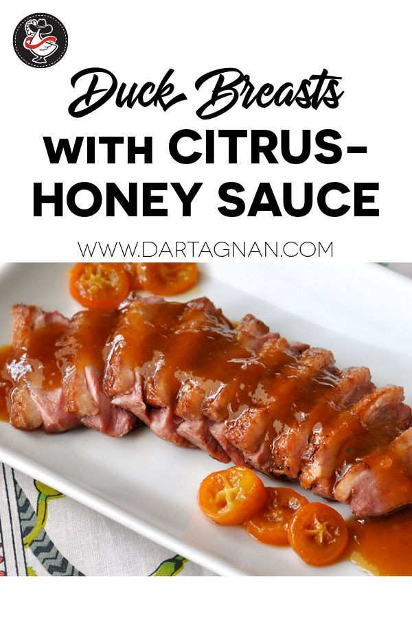 Duck Breast Crock Pot Recipes
 Seared Duck Breasts with Citrus Honey Sauce Recipe in 2020