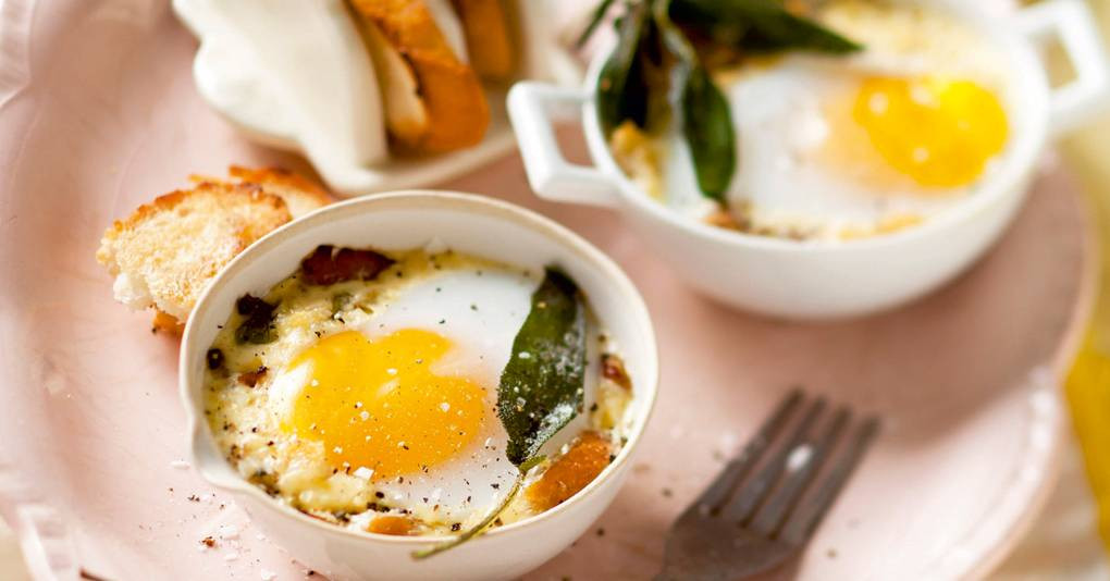 Duck Egg Recipes
 Baked Duck Eggs Egg Recipes