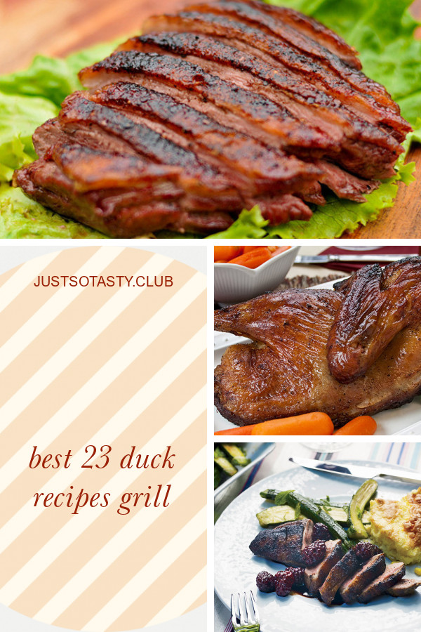Duck Recipes Grilled
 Best 23 Duck Recipes Grill Best Round Up Recipe Collections