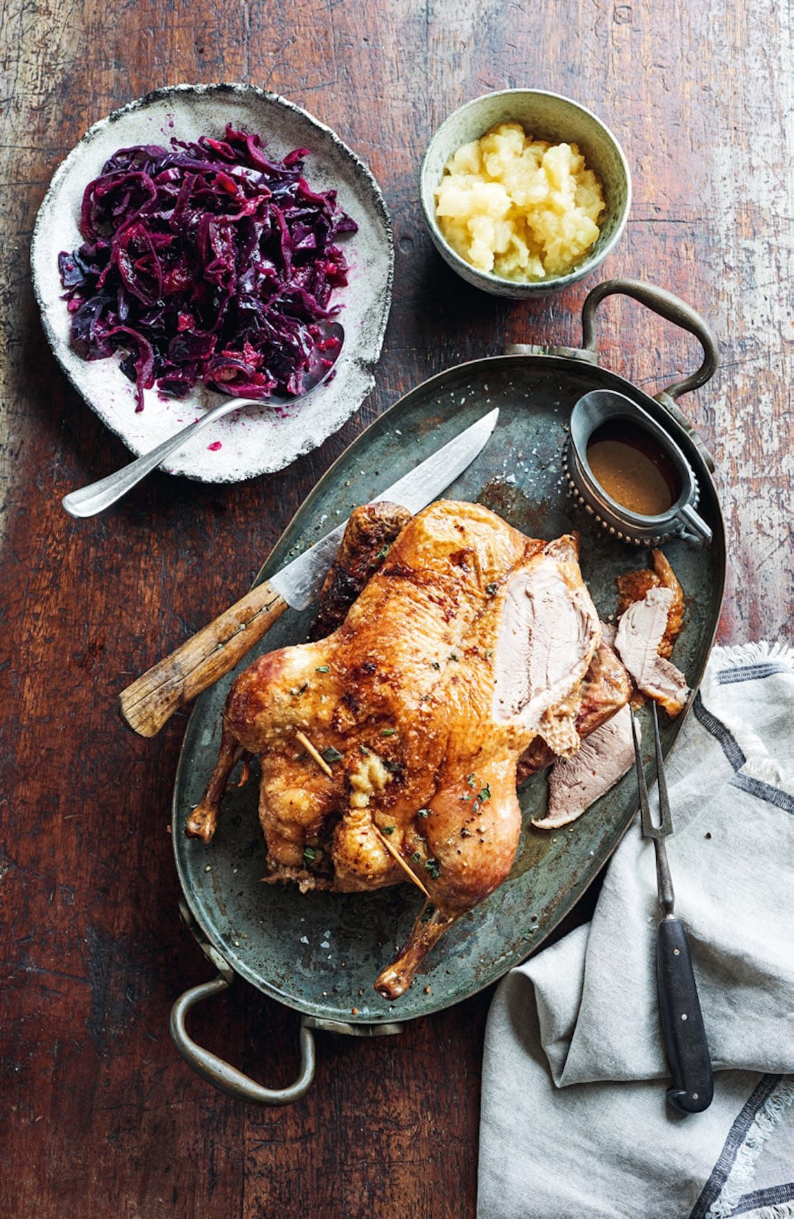 Duck Sauce Recipe With Applesauce
 Roast Duck with Bramley Apple Sauce and Red Cabbage