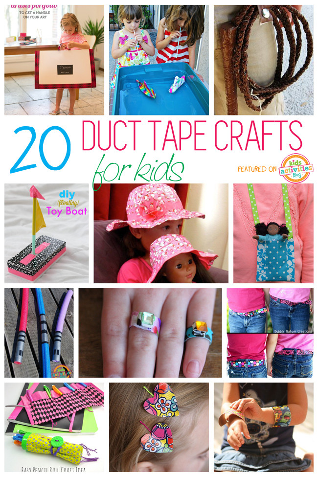 Duct Tape Projects For Kids
 20 Duct Tape Crafts the Kids Will Love Dallas Single Parents