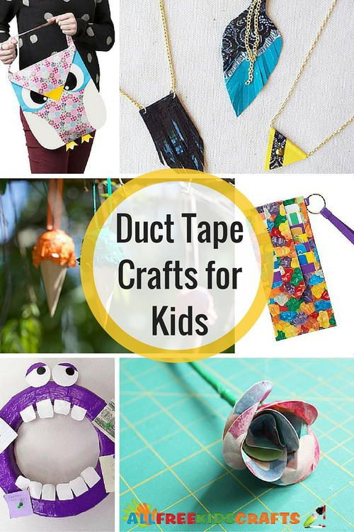 Duct Tape Projects For Kids
 491 best Duct Tape Crafts images on Pinterest