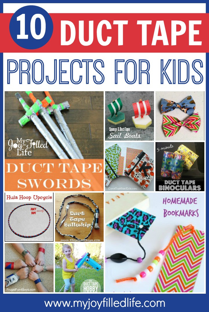 Duct Tape Projects For Kids
 10 Duct Tape Projects for Kids My Joy Filled Life