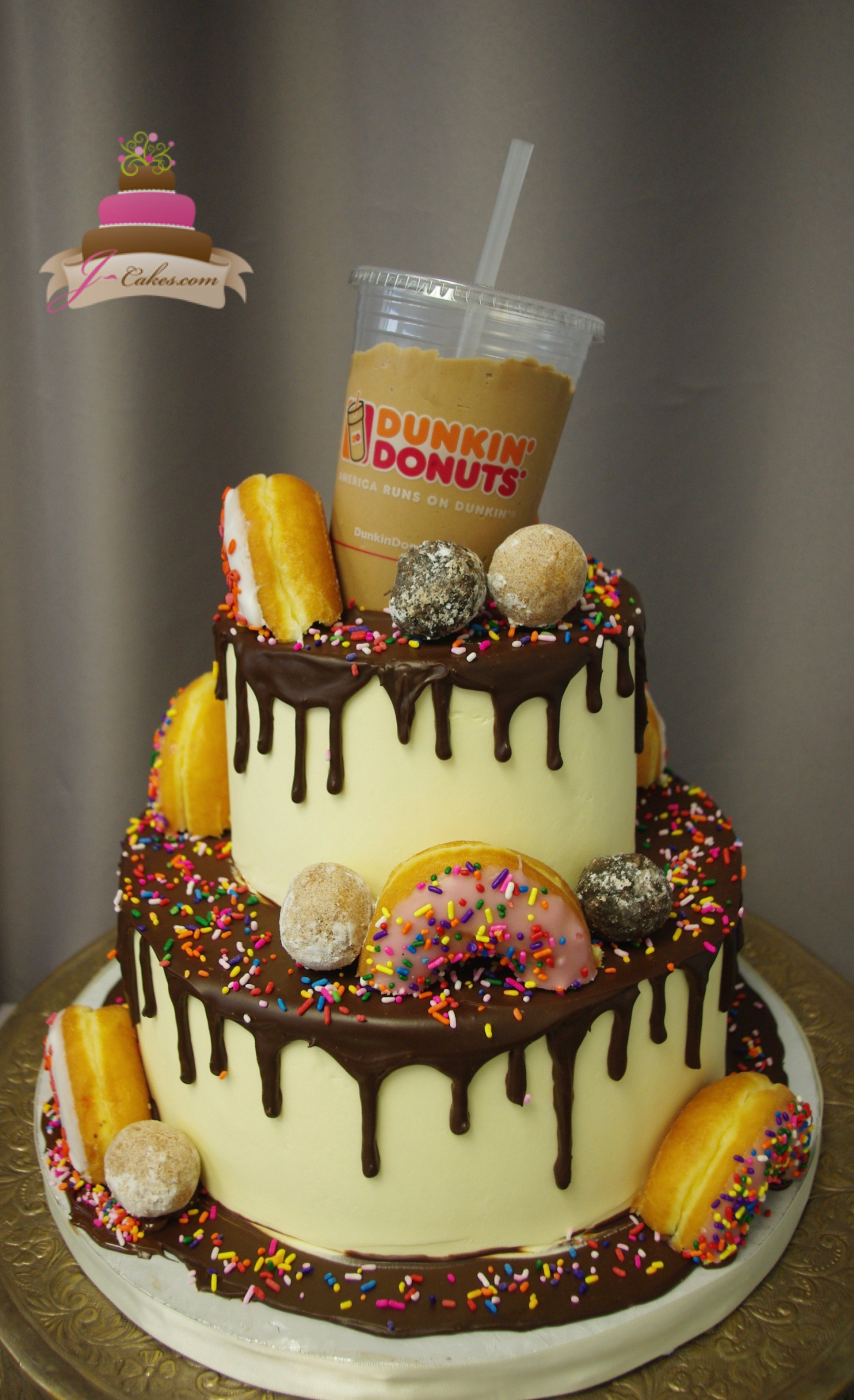 Dunkin Donuts Birthday Cake
 Dunkin Donuts Birthday Cake CAKE