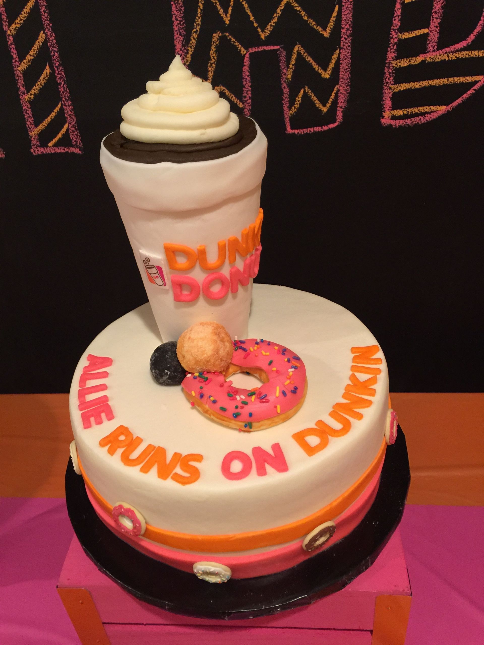 The Best Dunkin Donuts Birthday Cake Home, Family, Style and Art Ideas