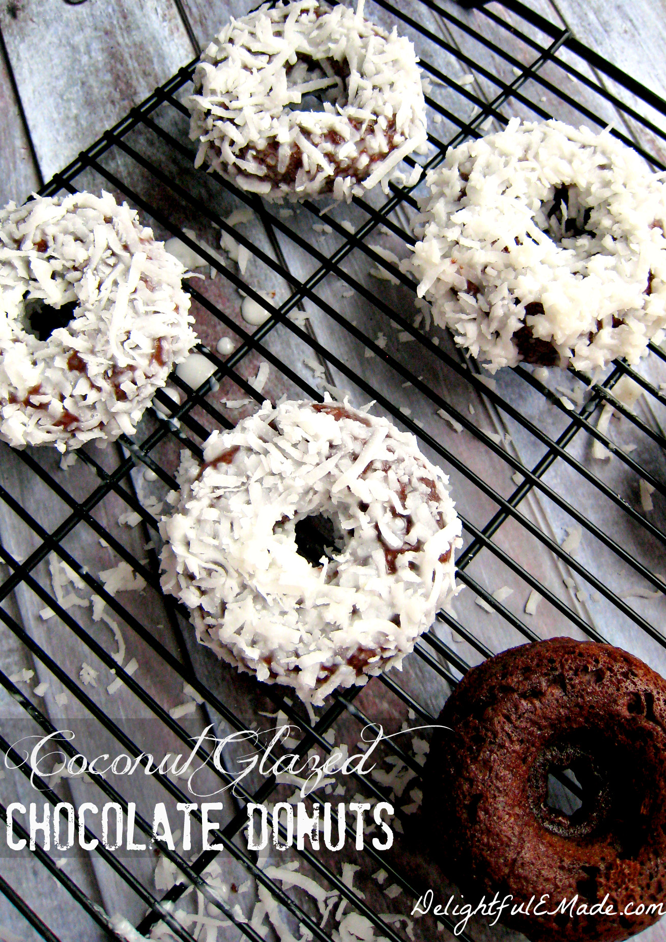 Dunkin Donuts Chocolate Cake Donut
 Baked chocolate cake donuts with a delicious glaze and