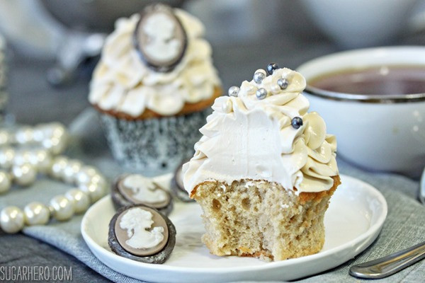 Earl Grey Cupcakes
 Earl Grey Lavender Cupcakes SugarHero