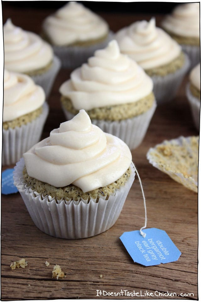 Earl Grey Cupcakes
 Vegan Earl Grey Cupcakes