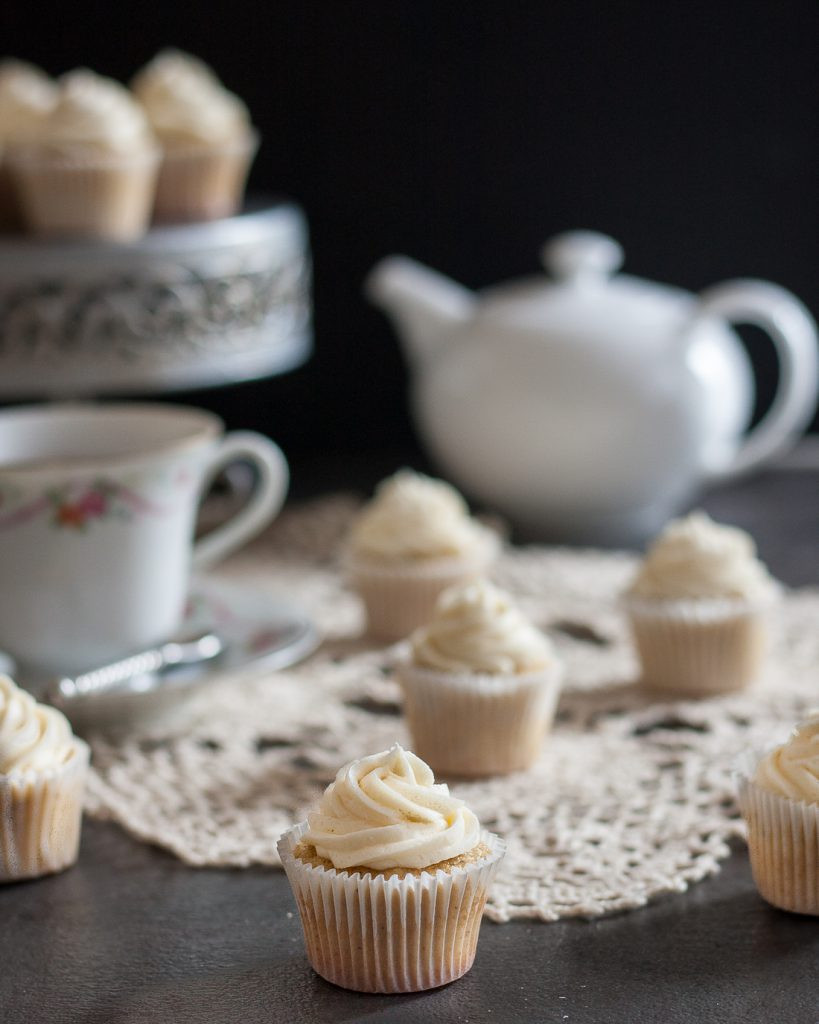 Earl Grey Cupcakes
 Earl Grey Cupcakes with Honey Buttercream Frosting