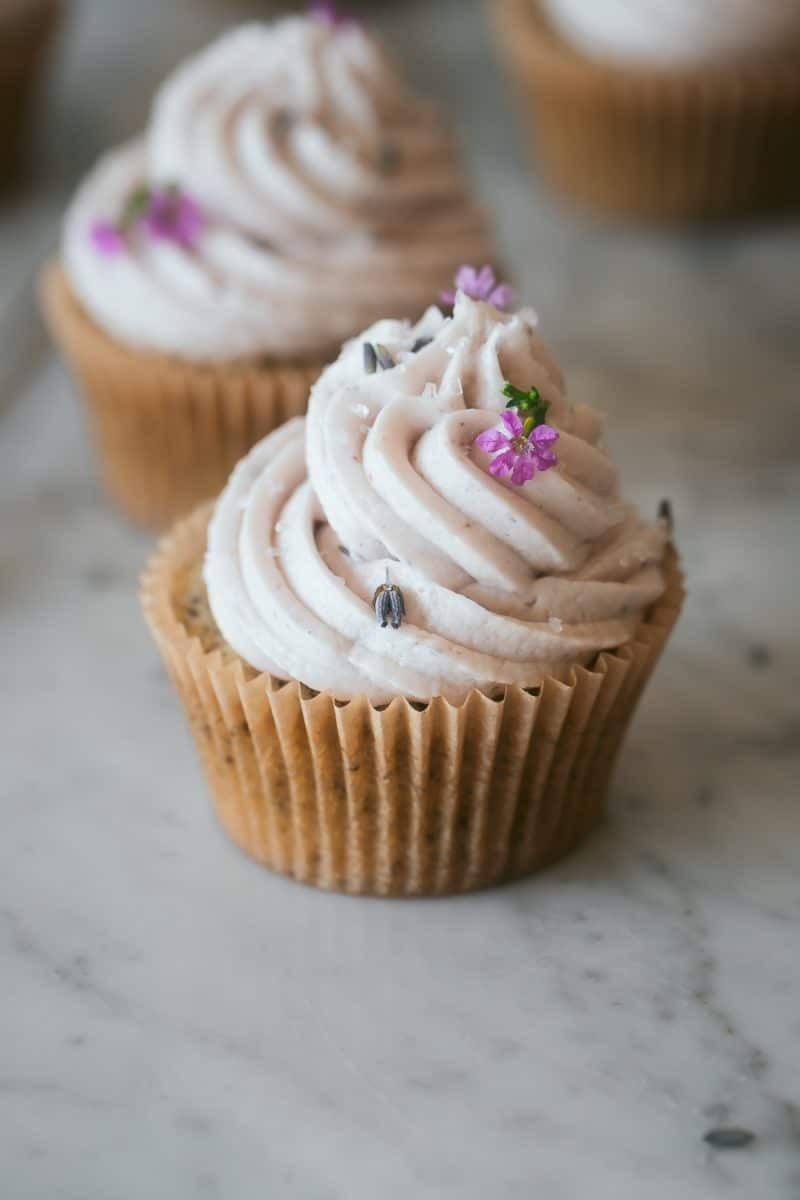 Earl Grey Cupcakes
 Vegan Earl Grey Cupcakes with Lavender Frosting Le Petit