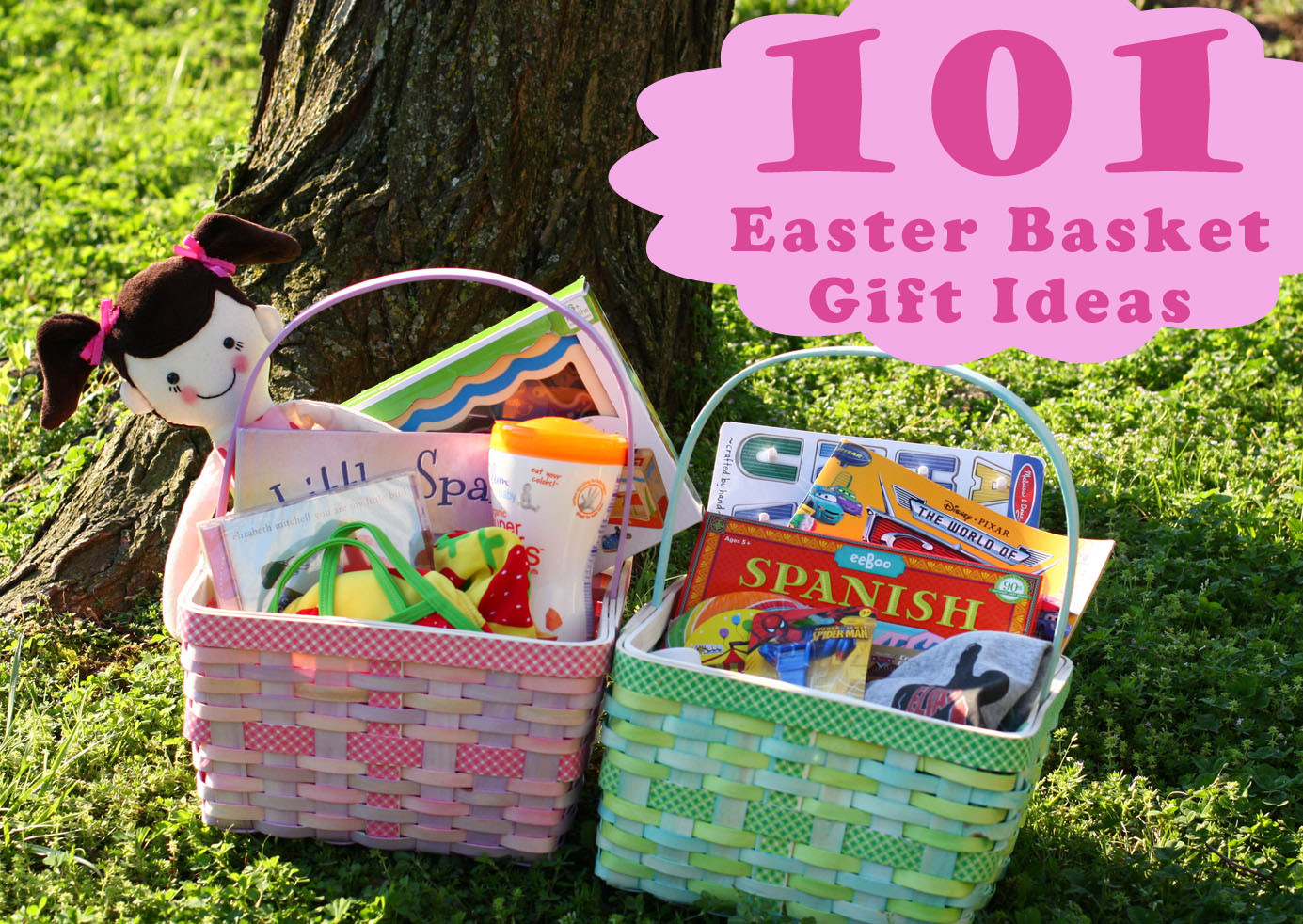 Easter Basket Gift Ideas For Toddlers
 101 Kids Easter Basket Ideas The Mom Creative