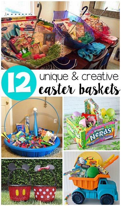 Easter Basket Gift Ideas For Toddlers
 Creative & Unique Easter Basket Ideas for Kids Crafty