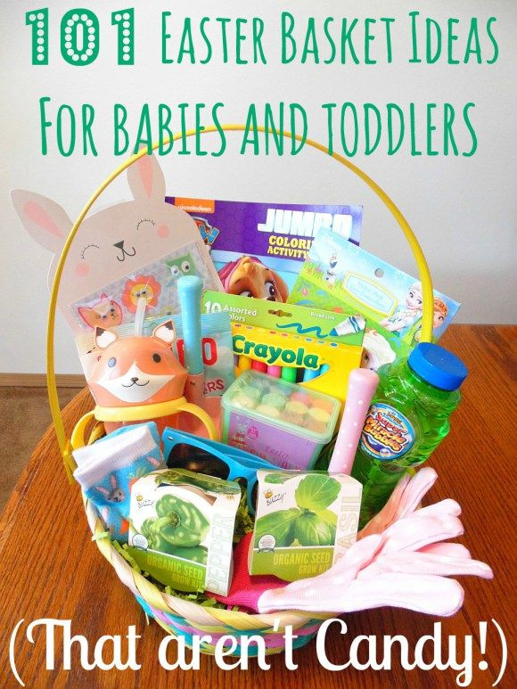 Easter Basket Gift Ideas For Toddlers
 101 Easter Basket Ideas for Babies and Toddlers That Aren