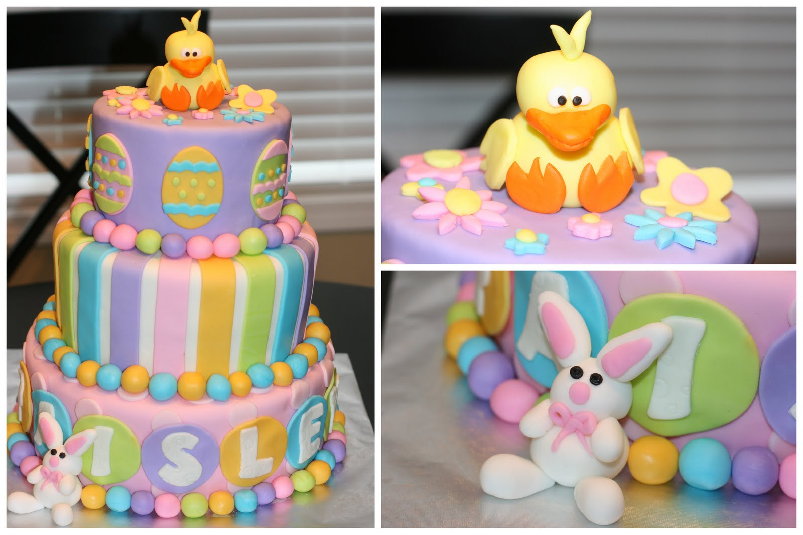 Easter Birthday Cake
 Carly s Cakes Easter Theme Birthday