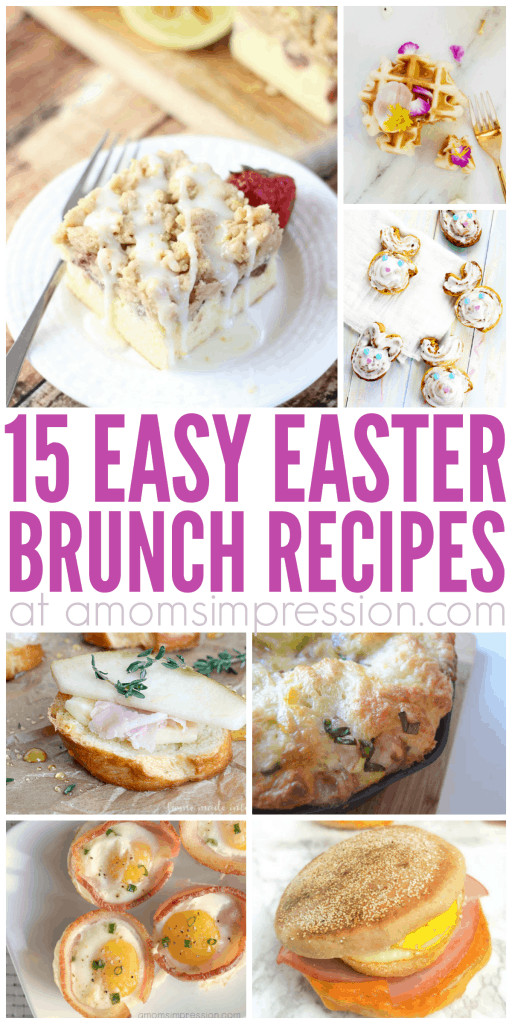 Easter Brunch Desserts
 15 Easy Easter Brunch Recipes Everyone will Love