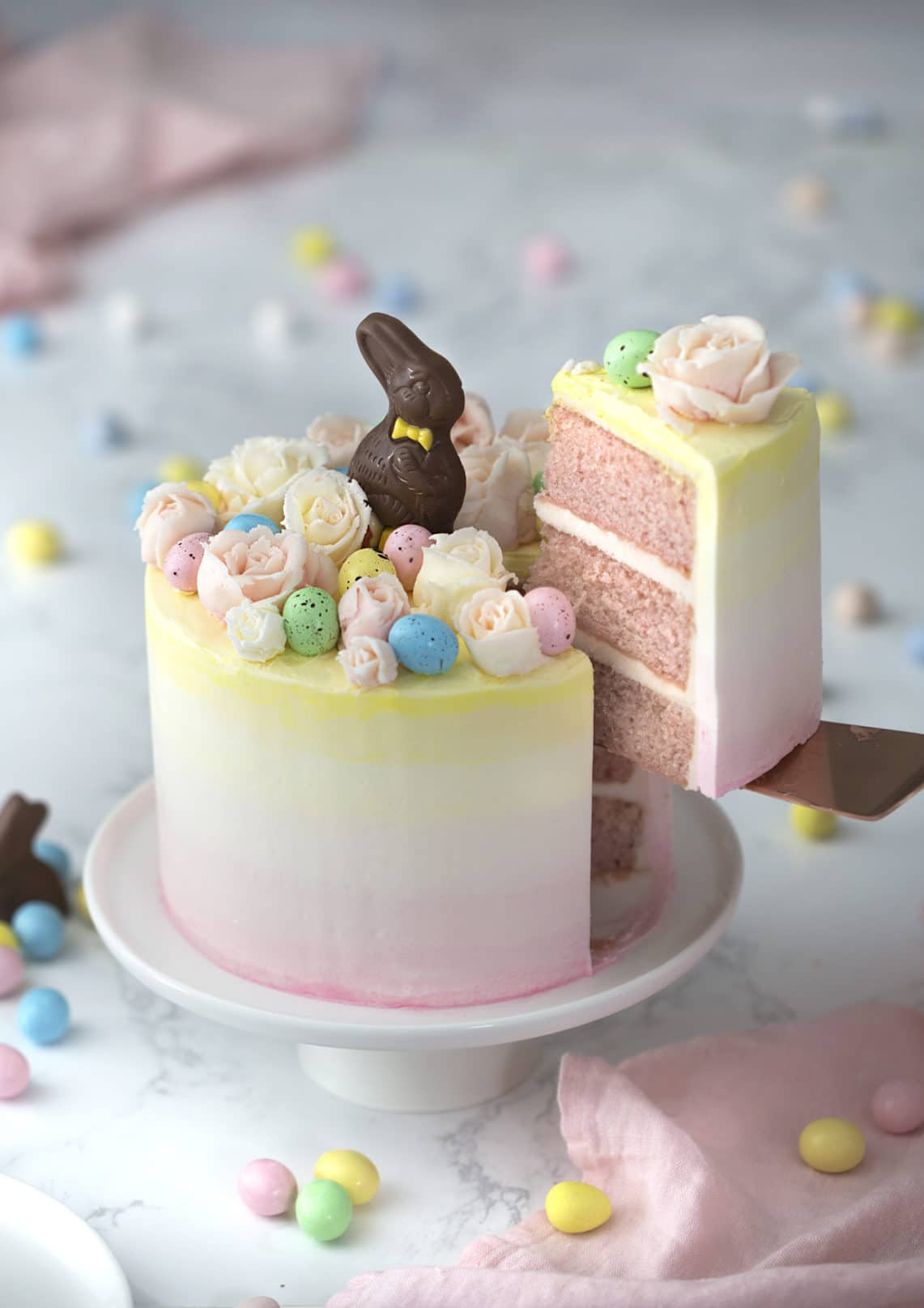 Easter Bunny Cake Recipe
 Easter Bunny Cake Preppy Kitchen