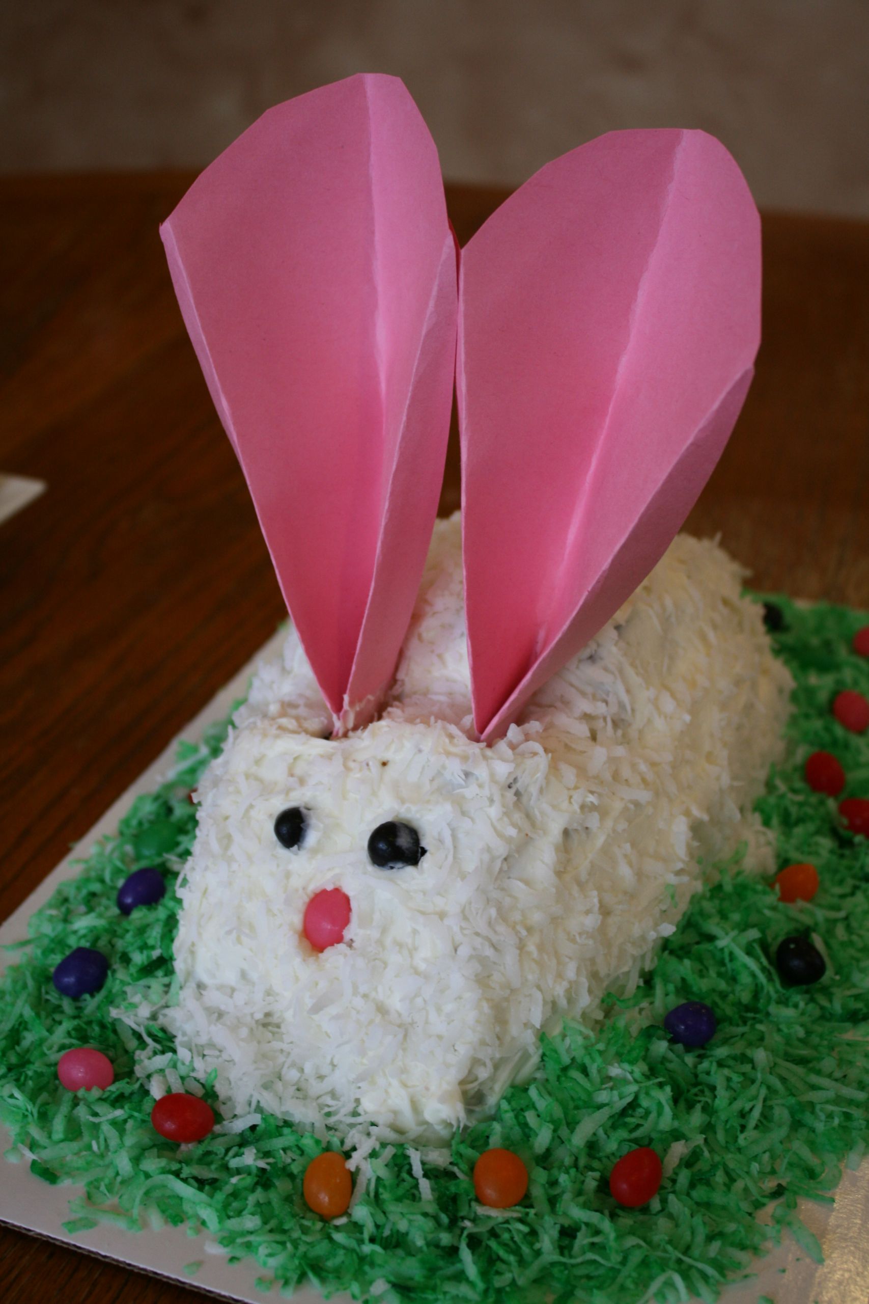 Easter Bunny Cake Recipe
 Easter Bunny Cake BigOven