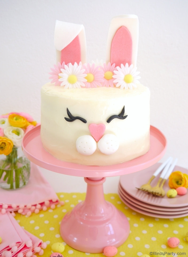 Easter Bunny Cake Recipe
 How to Make an Easter Bunny Cake 🐰🥚🌸 Party Ideas