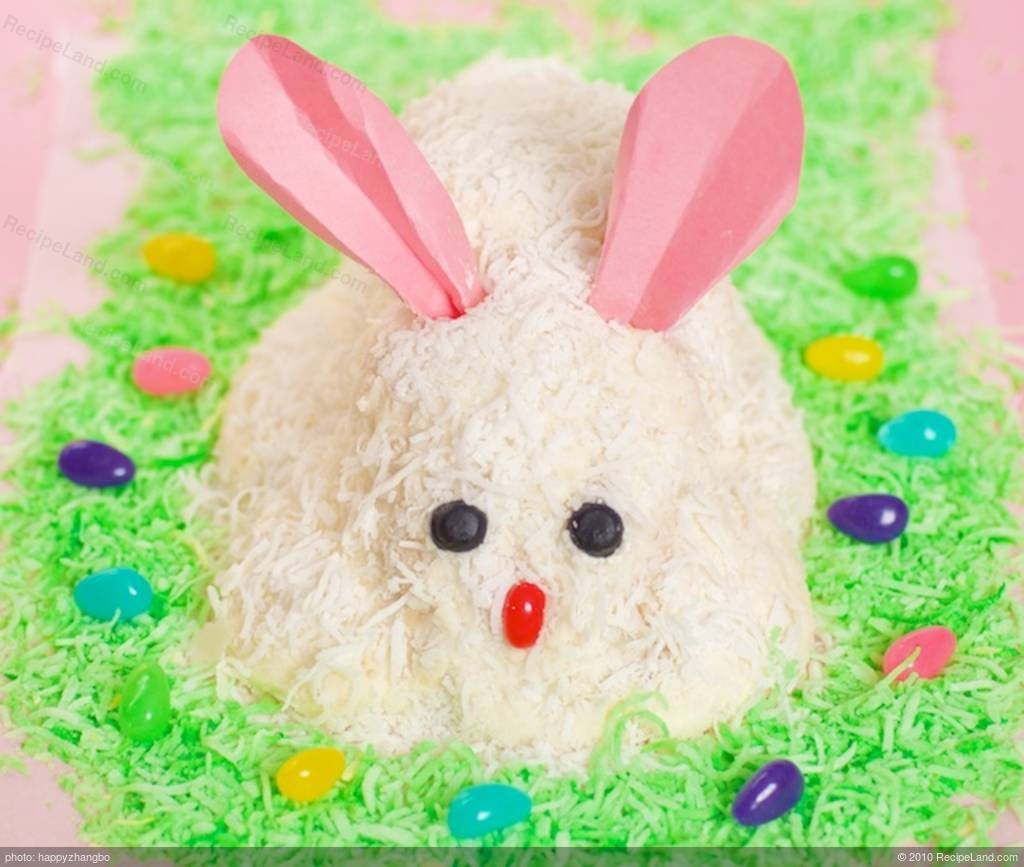 Easter Bunny Cake Recipe
 White Easter Bunny Cake Recipe