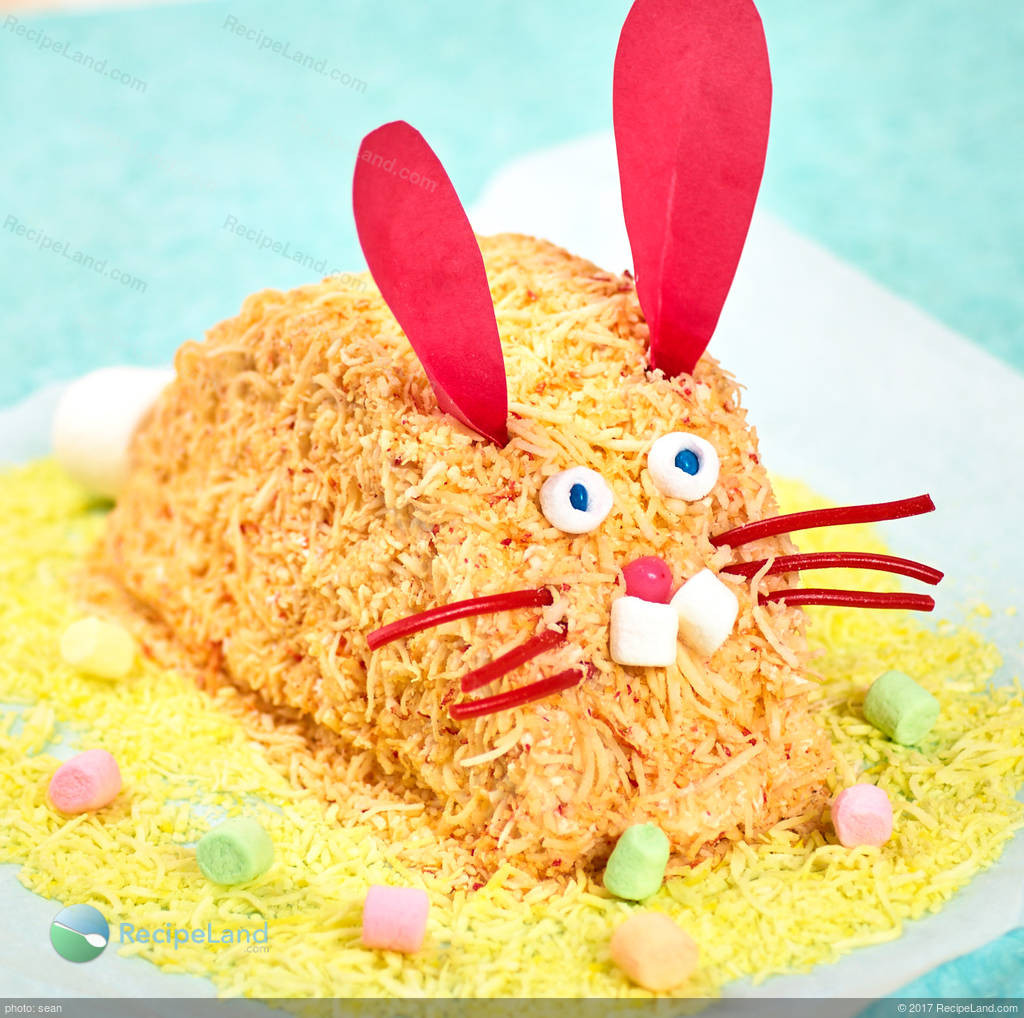 Easter Bunny Cake Recipe
 Easter Pink Easy Bunny Cake Recipe