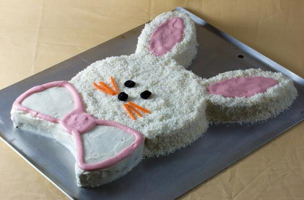 Easter Bunny Cake Recipe
 Foodista