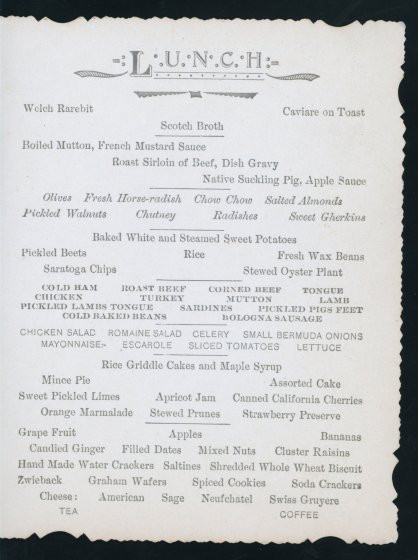 Easter Dinner Albany Ny
 Easter Menus From History Spring Lamb to Sea Turtle