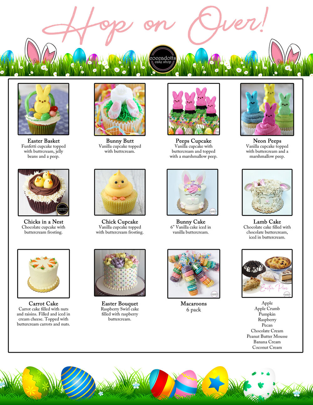 Easter Dinner Albany Ny
 EASTER — Coccadotts Cake Shop Custom Cake & Cupcake