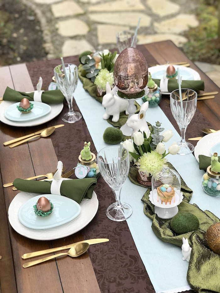 Easter Dinner Party Ideas
 Kara s Party Ideas Easter Garden Brunch