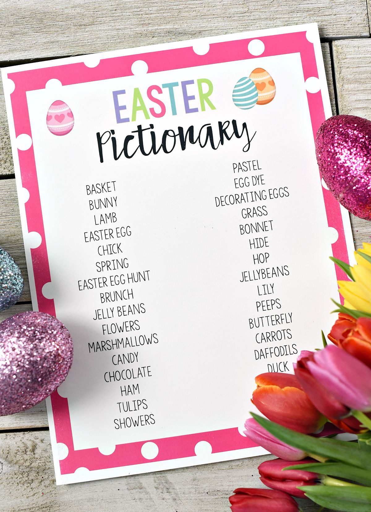 Easter Party Games For Kids
 Free Printable Easter Games for Kids