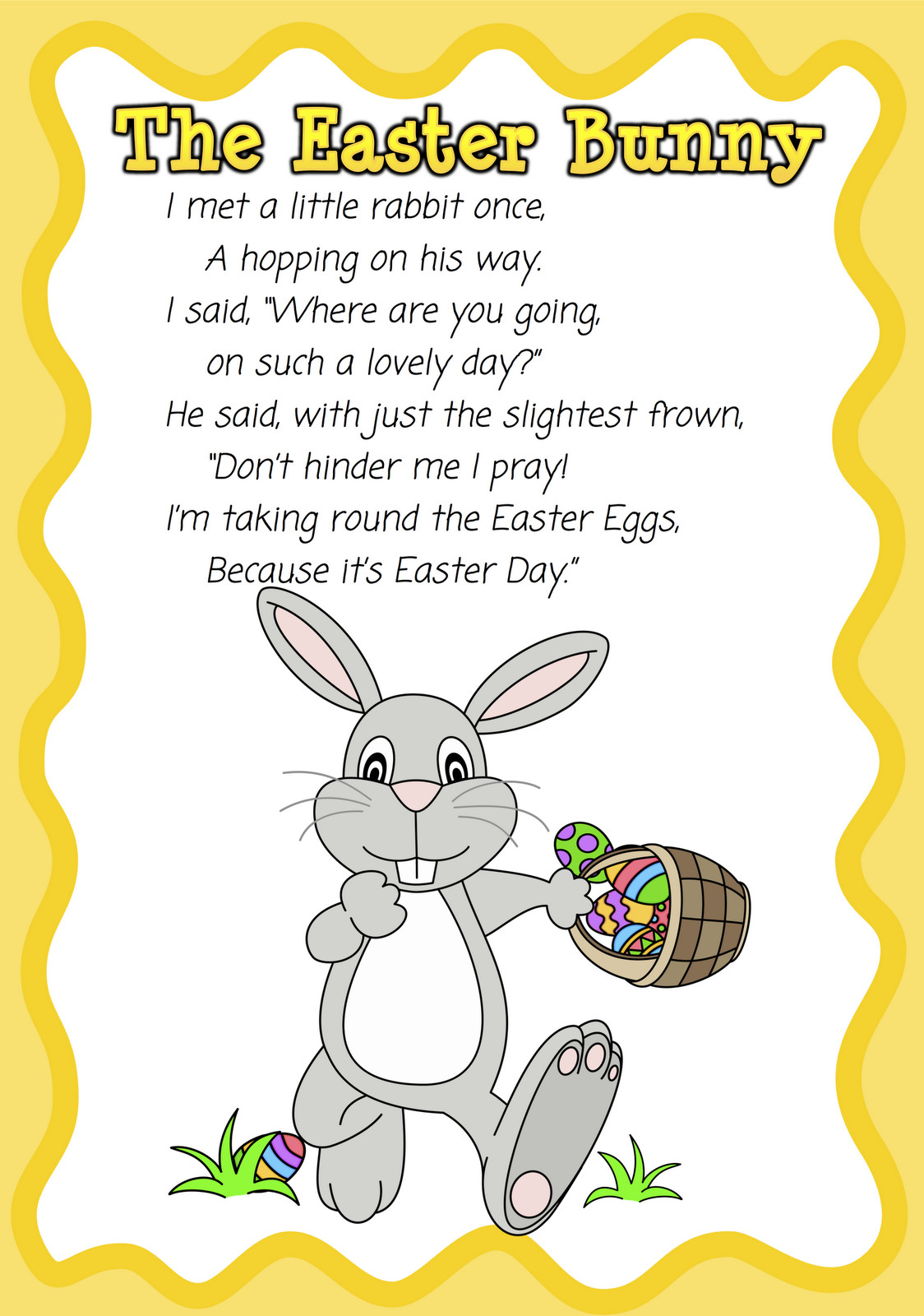 Easter Quotes For Children
 Happy Easter Poems