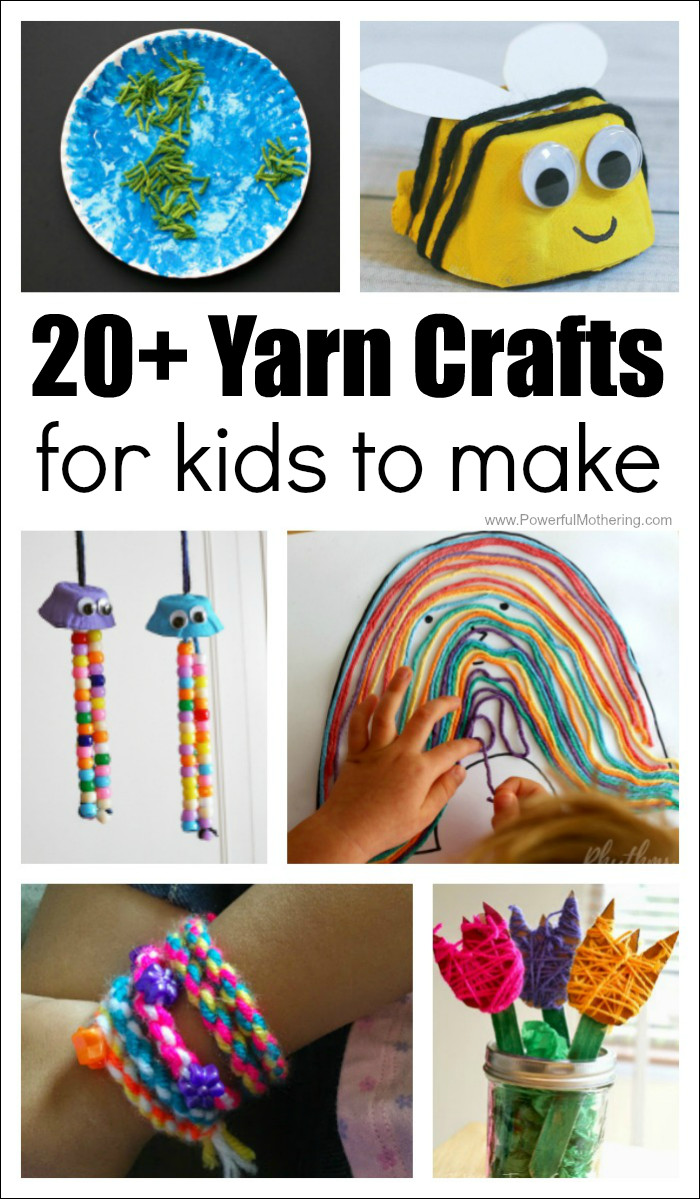 Easy Activities For Kids
 20 Absolutely Fantastic Easy Yarn Crafts for Kids to Make