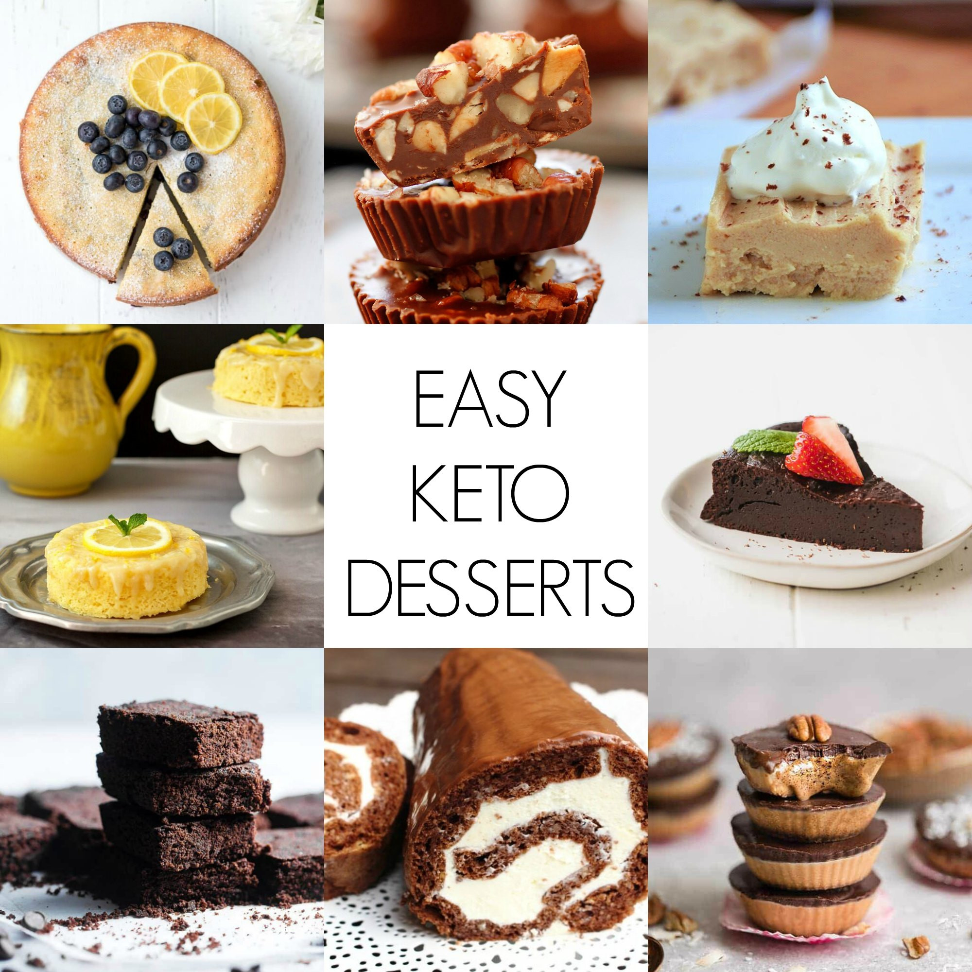 Easy And Quick Desserts
 Keto Desserts Quick and Easy Keto Dessert Recipes