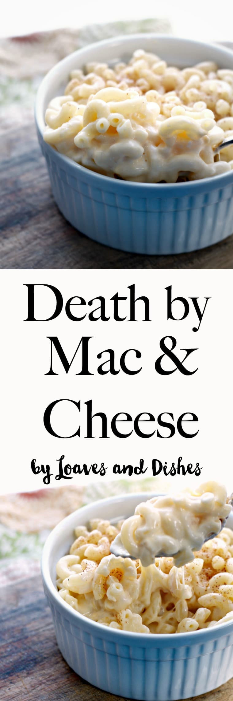 Easy Baked Macaroni And Cheese With Velveeta
 Death by Macaroni and Cheese • Loaves and Dishes